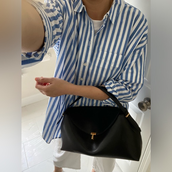 Toteme Large T-Lock leather shoulder bag - Picture 14 of 14